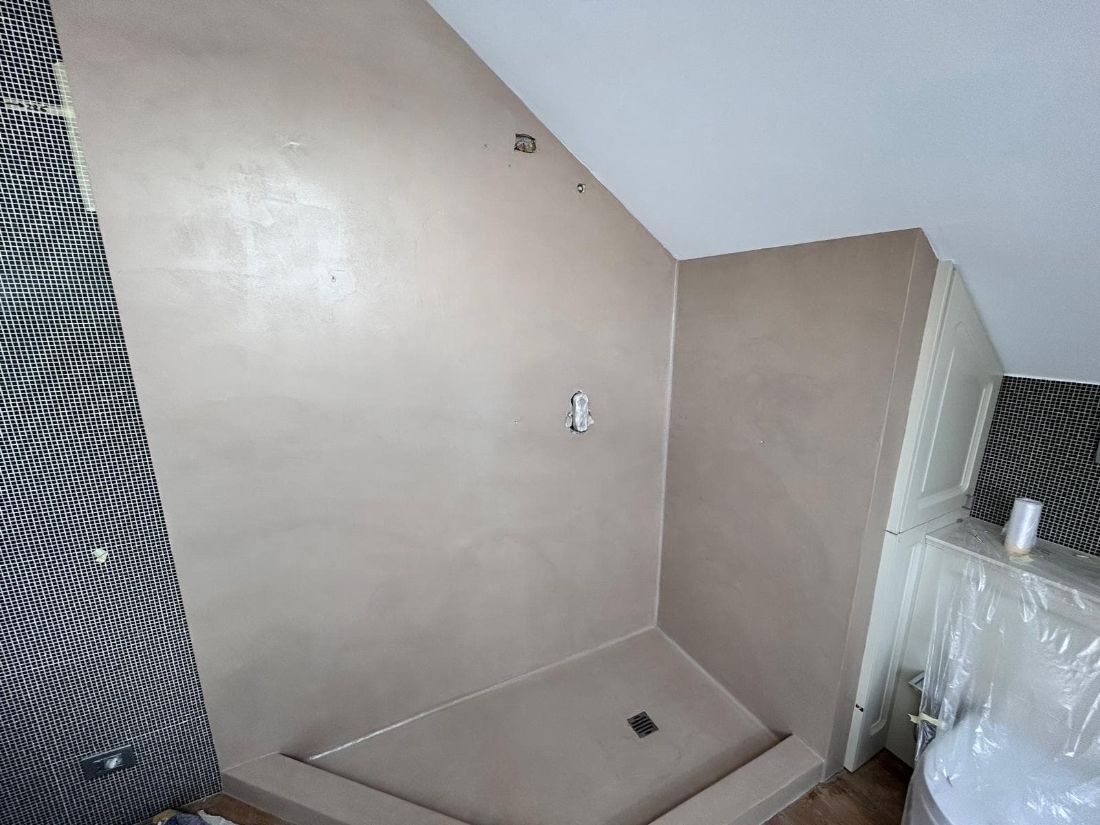 Bagno in resina